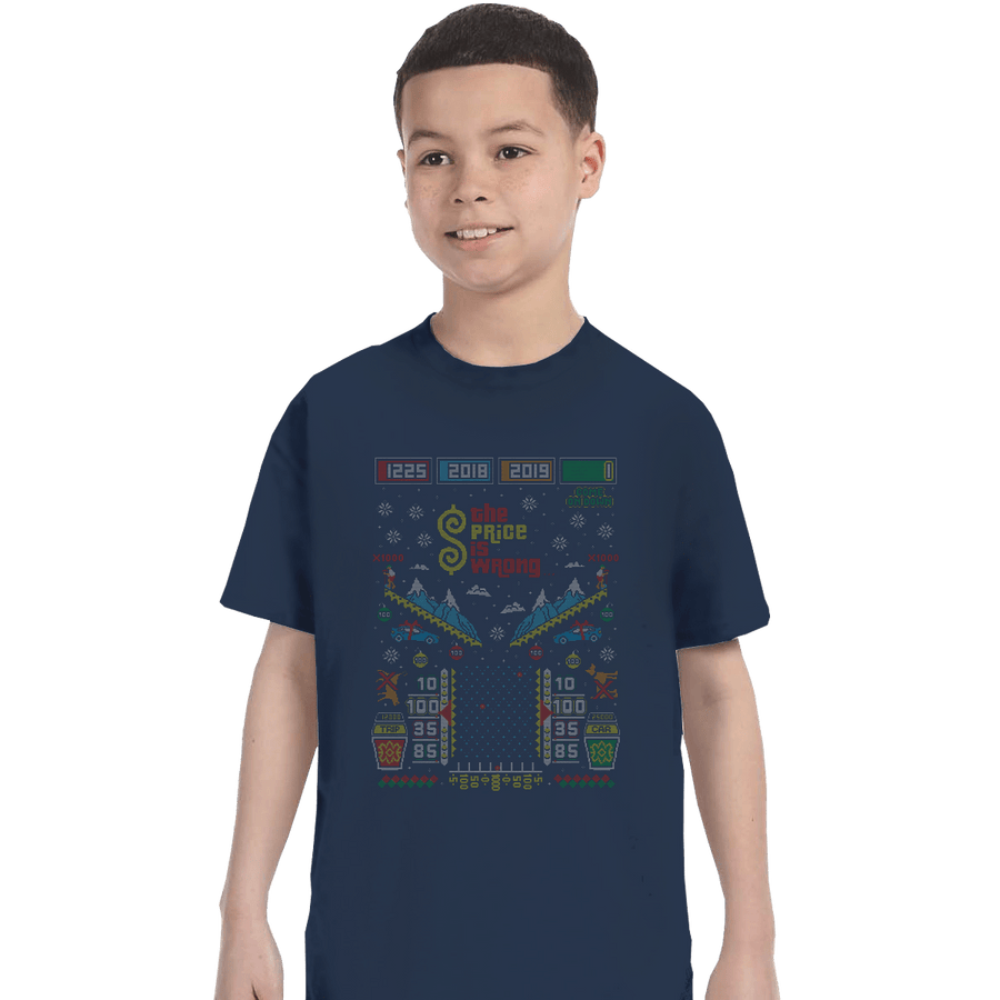 Shirts T-Shirts, Youth / XL / Navy The Price Is Wrong