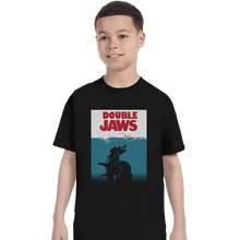 Load image into Gallery viewer, Shirts T-Shirts, Youth / XL / Black Double Jaws
