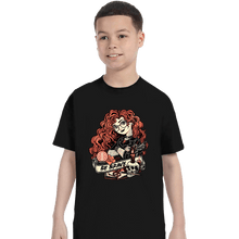 Load image into Gallery viewer, Daily_Deal_Shirts T-Shirts, Youth / XS / Black Rocker Merida
