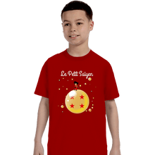 Load image into Gallery viewer, Shirts T-Shirts, Youth / XS / Red Le Petit Saiyen
