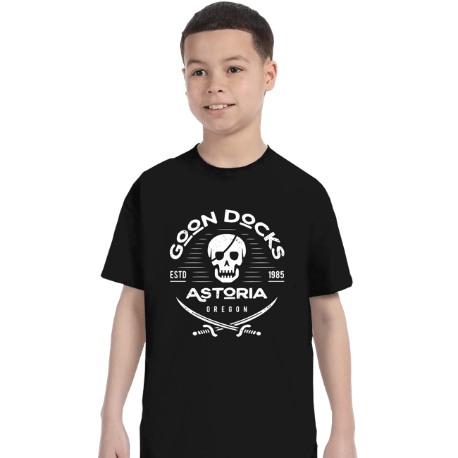 Shirts T-Shirts, Youth / XS / Black Goon Docks Emblem