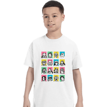 Load image into Gallery viewer, Daily_Deal_Shirts T-Shirts, Youth / XS / White Slayer Faces
