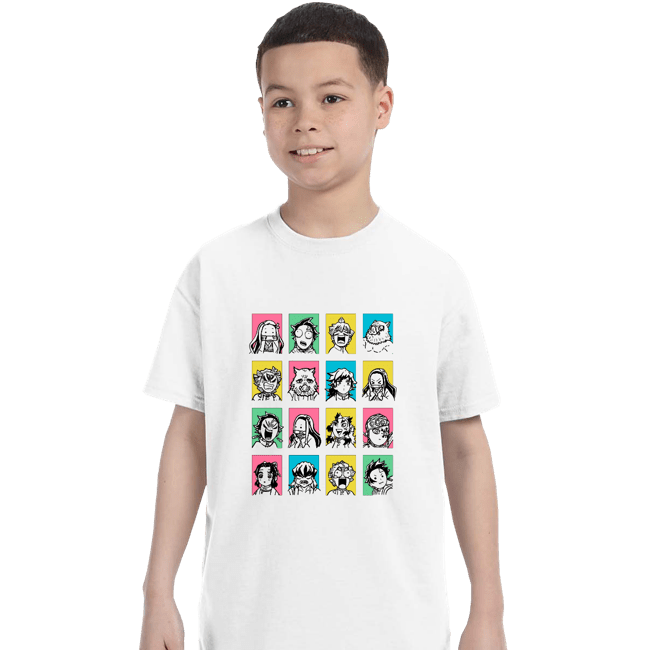 Daily_Deal_Shirts T-Shirts, Youth / XS / White Slayer Faces