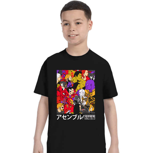 Shirts T-Shirts, Youth / XS / Black Assemble!