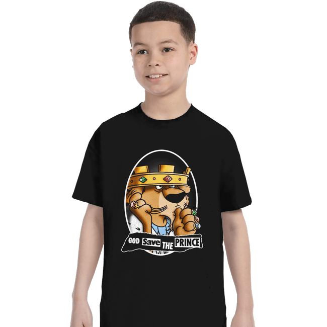 Daily_Deal_Shirts T-Shirts, Youth / XS / Black God Save The Prince