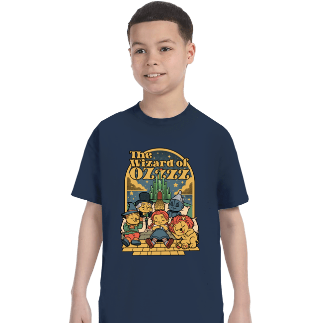 Daily_Deal_Shirts T-Shirts, Youth / XS / Navy The Wizard Of Sleep