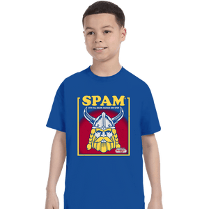 Daily_Deal_Shirts T-Shirts, Youth / XS / Royal Blue Spam