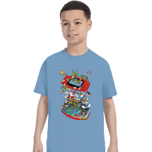 Daily_Deal_Shirts T-Shirts, Youth / XS / Powder Blue 3rd Gen Advanced