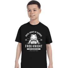 Load image into Gallery viewer, Shirts T-Shirts, Youth / XS / Black Frog Knight
