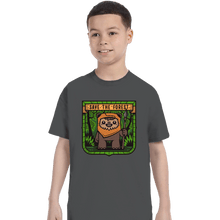 Load image into Gallery viewer, Shirts T-Shirts, Youth / XS / Charcoal Save The Forest
