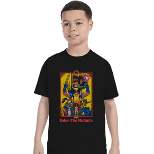 Shirts T-Shirts, Youth / XL / Black Enter The Mutants