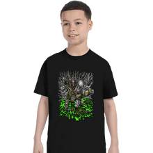 Load image into Gallery viewer, Daily_Deal_Shirts T-Shirts, Youth / XS / Black Wolf Knight

