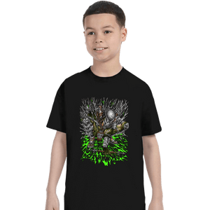 Daily_Deal_Shirts T-Shirts, Youth / XS / Black Wolf Knight