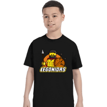 Load image into Gallery viewer, Daily_Deal_Shirts T-Shirts, Youth / XS / Black Legonidas
