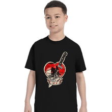 Load image into Gallery viewer, Shirts T-Shirts, Youth / XS / Black Mom tattoo
