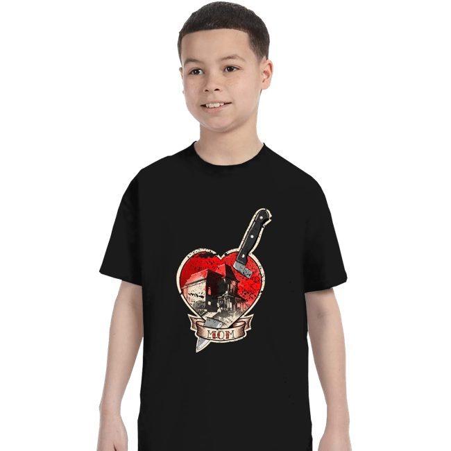 Shirts T-Shirts, Youth / XS / Black Mom tattoo