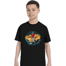 Load image into Gallery viewer, Secret_Shirts T-Shirts, Youth / XS / Black Peacedalorian

