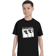 Load image into Gallery viewer, Daily_Deal_Shirts T-Shirts, Youth / XS / Black Alien Youth
