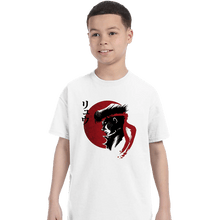 Load image into Gallery viewer, Shirts T-Shirts, Youth / XS / White Red Sun Fighter
