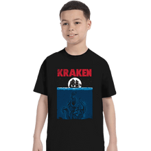 Load image into Gallery viewer, Daily_Deal_Shirts T-Shirts, Youth / XS / Black KRAKEN
