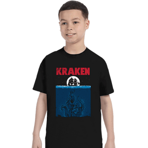 Daily_Deal_Shirts T-Shirts, Youth / XS / Black KRAKEN