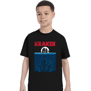 Daily_Deal_Shirts T-Shirts, Youth / XS / Black KRAKEN