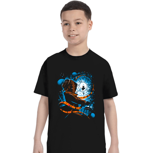 Daily_Deal_Shirts T-Shirts, Youth / XS / Black The 4th Doctor