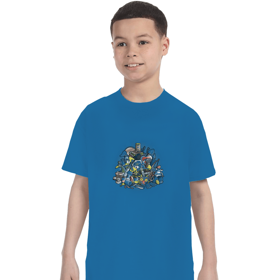 Shirts T-Shirts, Youth / XL / Sapphire Link's Weapons