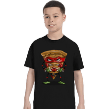 Load image into Gallery viewer, Shirts T-Shirts, Youth / XL / Black Ninja Pizza

