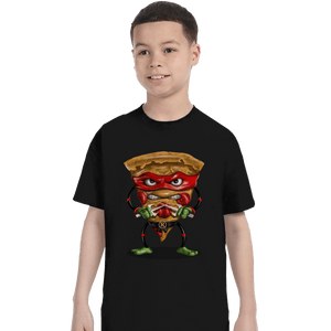 Shirts T-Shirts, Youth / XL / Black Ninja Pizza