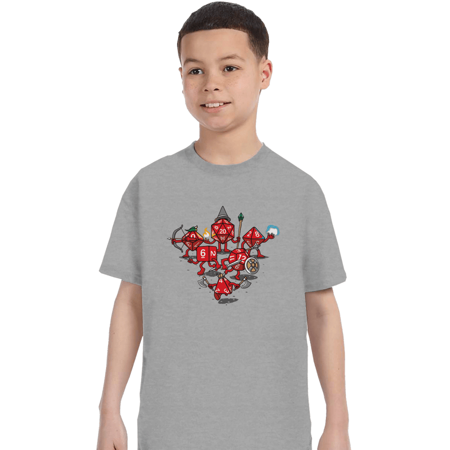 Shirts T-Shirts, Youth / XL / Sports Grey Adventure Party