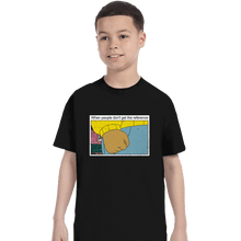 Load image into Gallery viewer, Secret_Shirts T-Shirts, Youth / XS / Black Arthur&#39;s Fist
