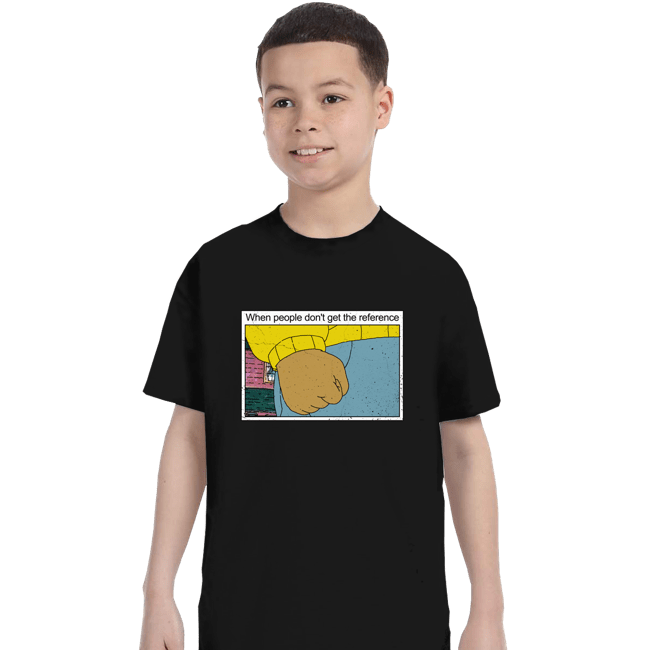 Secret_Shirts T-Shirts, Youth / XS / Black Arthur's Fist