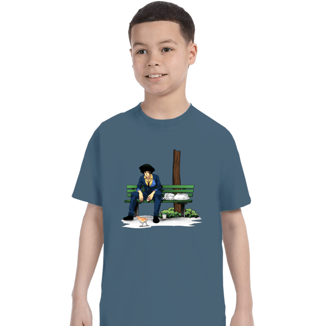 Shirts T-Shirts, Youth / XS / Indigo Blue Sad Spike