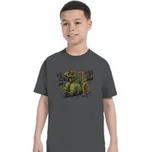 Load image into Gallery viewer, Shirts T-Shirts, Youth / XS / Charcoal Jurassic Park
