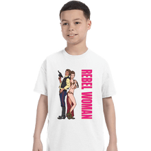 Load image into Gallery viewer, Daily_Deal_Shirts T-Shirts, Youth / XS / White Rebel Woman
