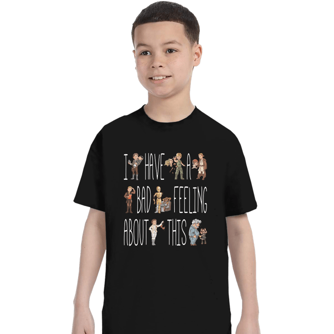 Shirts T-Shirts, Youth / XS / Black Bad Feeling