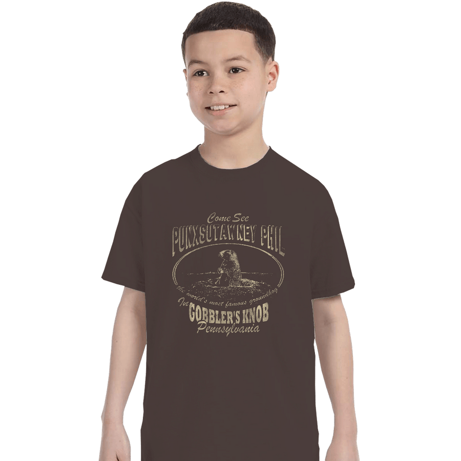 Shirts T-Shirts, Youth / XL / Dark Chocolate Gobbler's Knob