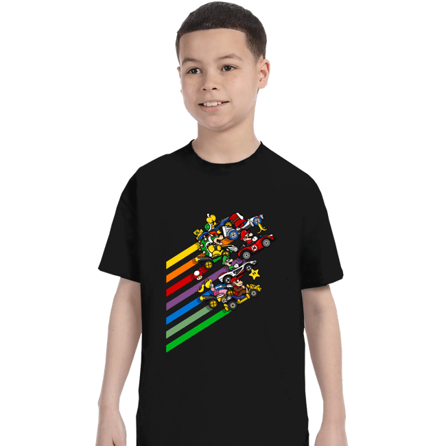 Daily_Deal_Shirts T-Shirts, Youth / XS / Black Karting Chaos