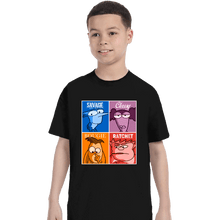Load image into Gallery viewer, Shirts T-Shirts, Youth / XS / Black Home Movies
