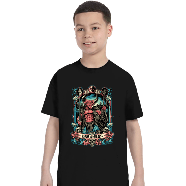 Daily_Deal_Shirts T-Shirts, Youth / XS / Black The Darkness Crest