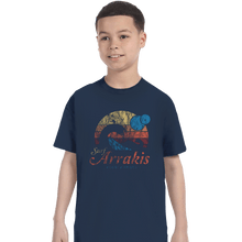Load image into Gallery viewer, Shirts T-Shirts, Youth / XL / Navy Surf Arrakis
