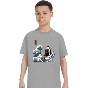 Secret_Shirts T-Shirts, Youth / XS / Sports Grey The Great White Off Amity