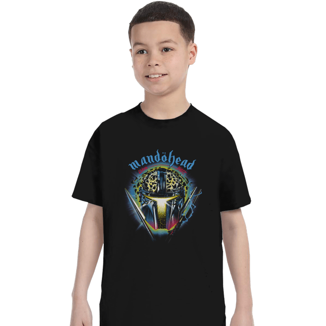 Daily_Deal_Shirts T-Shirts, Youth / XS / Black Over Blast