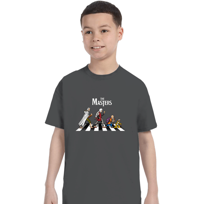 Secret_Shirts T-Shirts, Youth / XS / Charcoal Masters Road