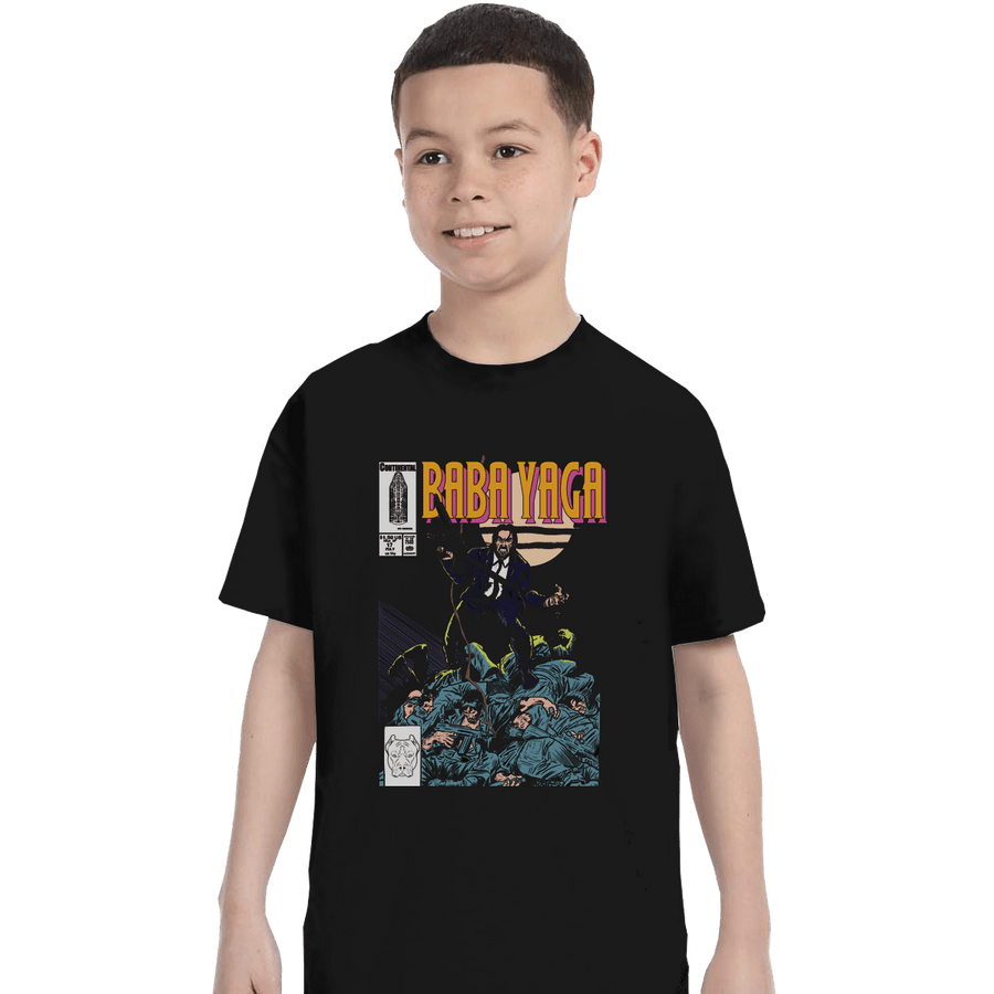 Shirts T-Shirts, Youth / XL / Black Baba Yaga No1