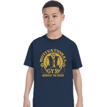 Load image into Gallery viewer, Secret_Shirts T-Shirts, Youth / XS / Navy Foley&#39;s Gym
