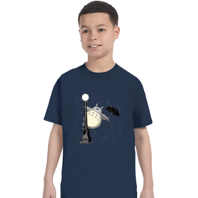Shirts T-Shirts, Youth / XS / Navy Just Singing In The Rain