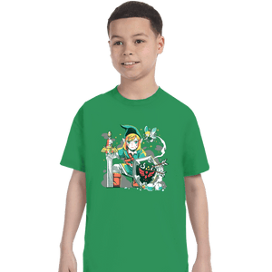 Shirts T-Shirts, Youth / XS / Irish Green Low Health