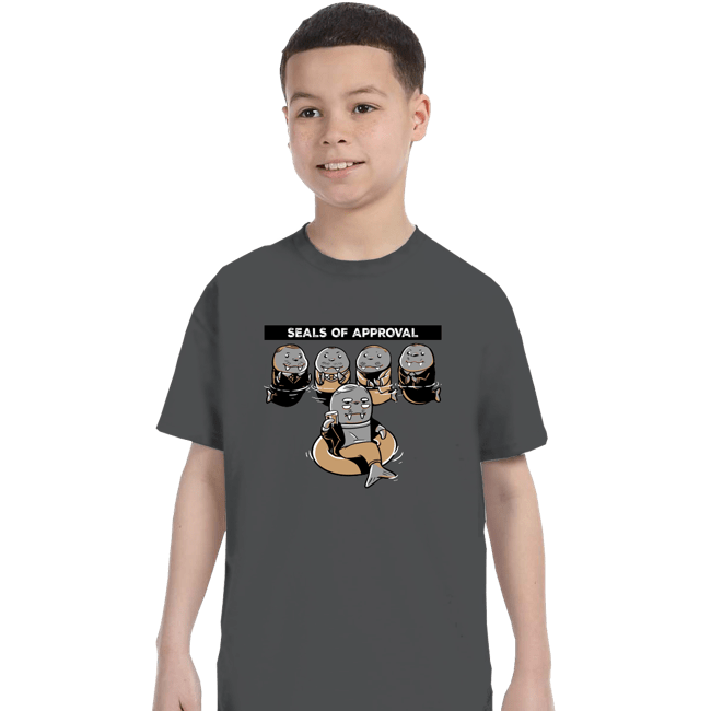 Secret_Shirts T-Shirts, Youth / XS / Charcoal Seals Of Approval